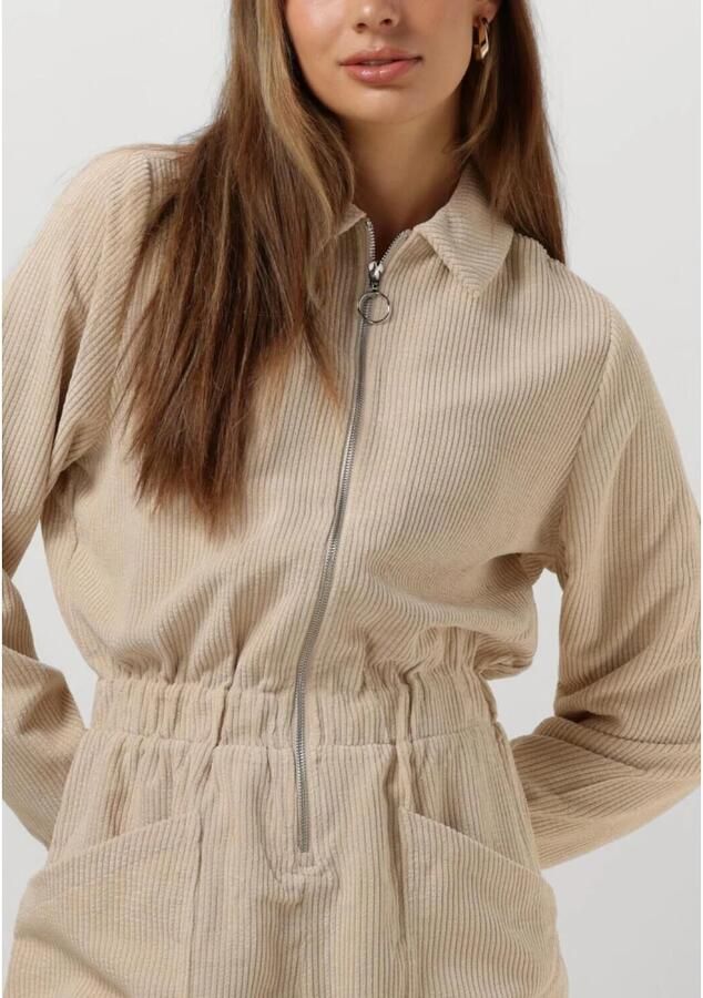Lollys Laundry Zandkleurige jumpsuit voor veelzijdige styling Beige Dames - Foto 4