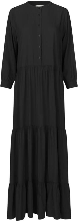 Lollys Laundry Zwarte Maxi Jurk voor Elegante Gelegenheden Black Dames - Foto 5