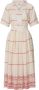 Lollys Laundry Maxi-jurk met print Sumia rood - Thumbnail 1