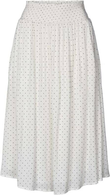 Lolly's Laundry Tanya -rok puntprint Wit Dames