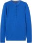 Loro Piana Dames trui van linnen jersey Blauw Dames - Thumbnail 1
