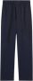 Loro Piana Luxe Straight Broeken Blauw Heren - Thumbnail 1