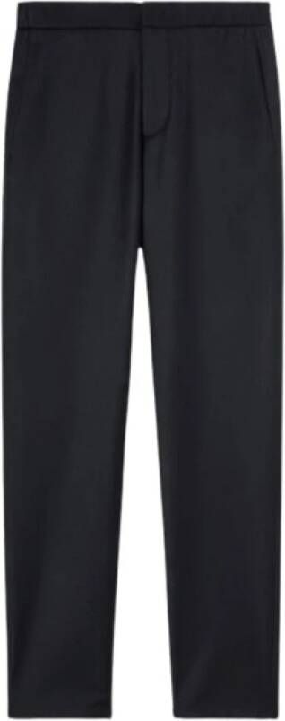 Loro Piana Rechte Broek Blauw Heren