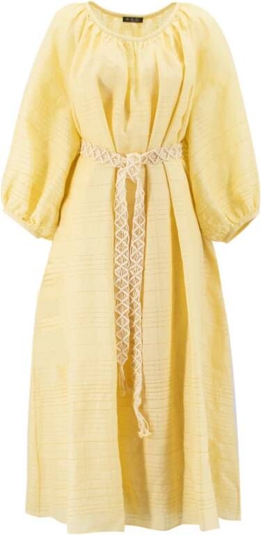 Loro Piana Summer Dresses Yellow Dames