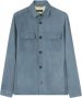 Loro Piana Ultra-Zachte Casual Overhemdjas Blauw Heren - Thumbnail 1