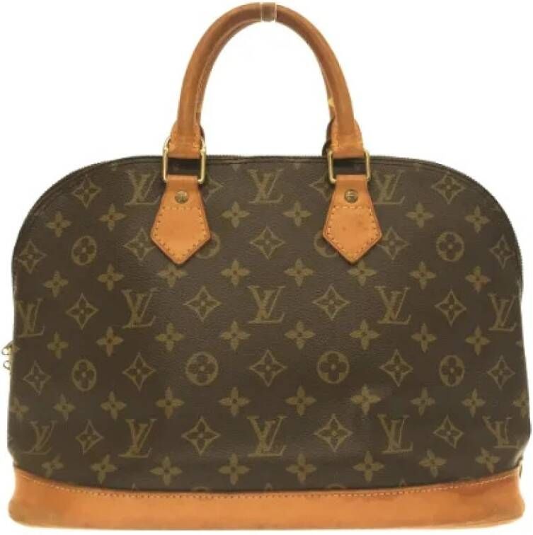 Louis Vuitton Vintage Gebreide jurken Bruin Dames