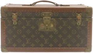 Louis Vuitton Vintage Pre-eigendom canvas Louis-Vuitton-Bags Bruin Unisex