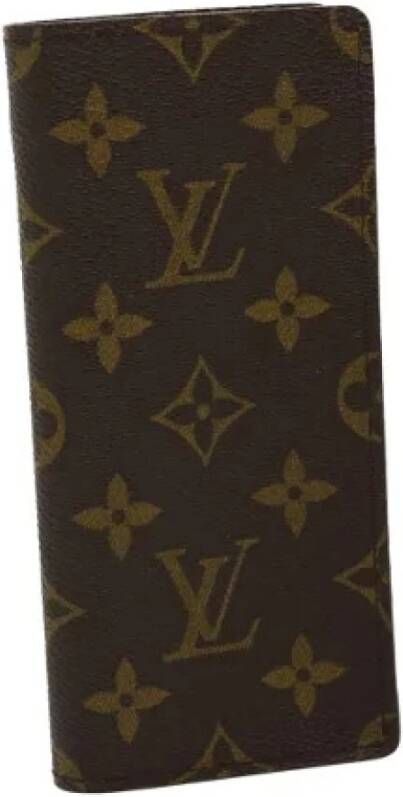 Louis Vuitton Vintage Pre-eigendom canvas thuiskantoor Bruin Unisex