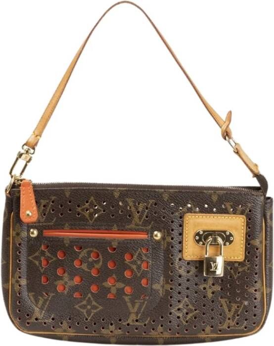 Louis Vuitton Vintage Pre-owned bag Bruin Dames