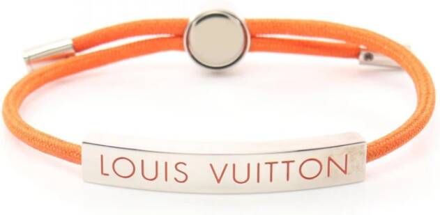 Louis Vuitton Vintage Pre-owned Bracelets Oranje Dames