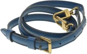 Louis Vuitton Vintage Pre-owned Canvas belts Blauw Dames