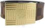 Louis Vuitton Vintage Pre-owned Canvas belts Bruin Dames - Thumbnail 1