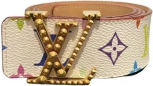 Louis Vuitton Vintage Pre-owned Canvas belts Meerkleurig Dames