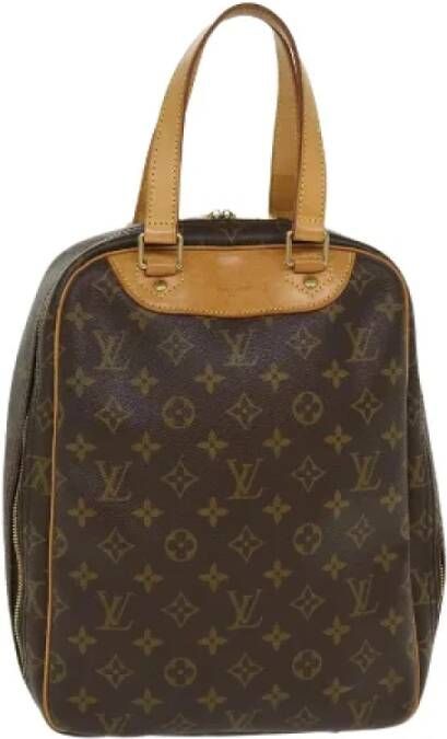 Louis Vuitton Vintage Pre-owned Canvas handbags Bruin Dames
