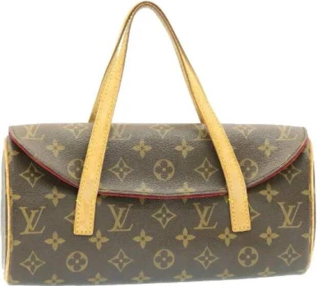 Louis Vuitton Vintage Pre-owned Canvas handbags Grijs Dames