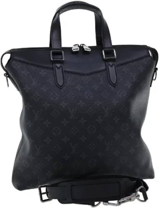 Louis Vuitton Vintage Pre-owned Canvas handbags Zwart Dames