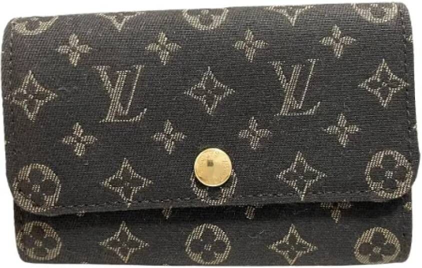 Louis Vuitton Vintage Pre-owned Canvas key-holders Bruin Dames