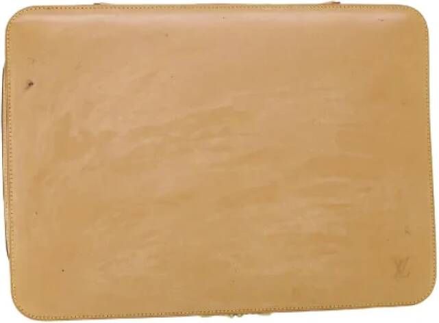 Louis Vuitton Vintage Pre-owned Canvas louis-vuitton-bags Beige Dames