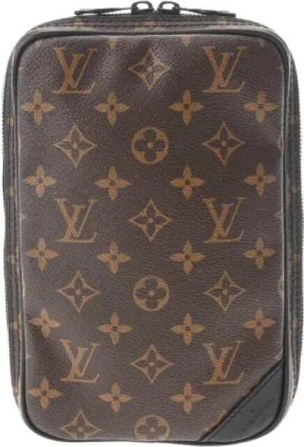Louis Vuitton Vintage Pre-owned Canvas louis-vuitton-bags Brown Heren