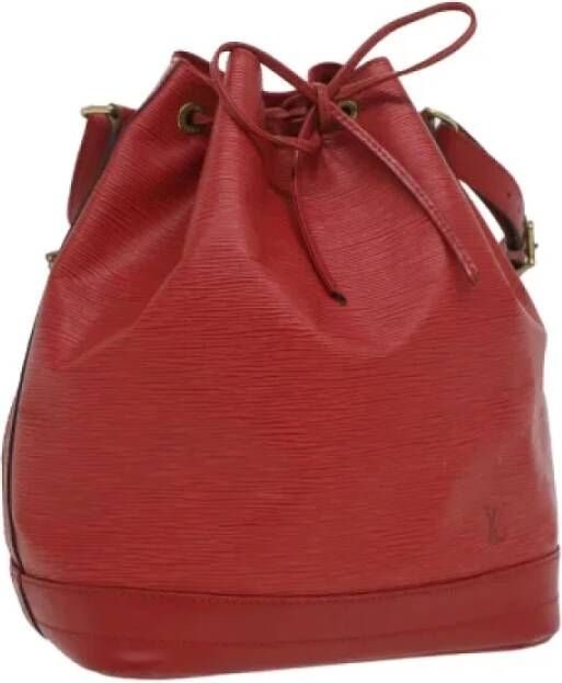 Louis Vuitton Vintage Pre-owned Canvas louis-vuitton-bags Rood Dames