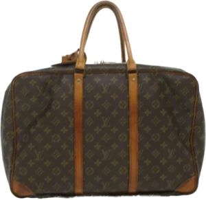 Louis Vuitton Vintage Pre-owned Canvas travel-bags Bruin Unisex