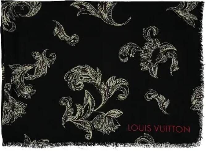 Louis Vuitton Vintage Pre-owned Cashmere scarves Meerkleurig Dames