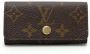 Louis Vuitton Vintage Pre-owned Coated canvas key-holders Bruin Dames - Thumbnail 1