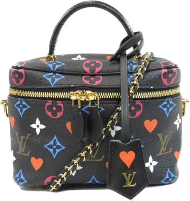Louis Vuitton Vintage Pre-owned Coated canvas louis-vuitton-bags Zwart Dames