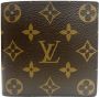 Louis Vuitton Vintage Pre-owned Coated canvas wallets Bruin Heren - Thumbnail 1