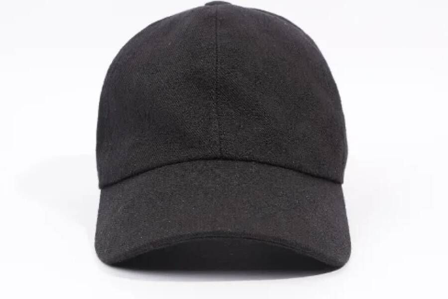 Louis Vuitton Vintage Pre-owned Cotton hats Zwart Dames