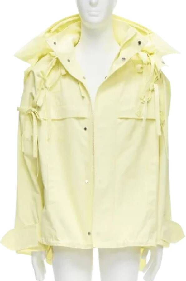 Louis Vuitton Vintage Pre-owned Cotton outerwear Yellow Dames