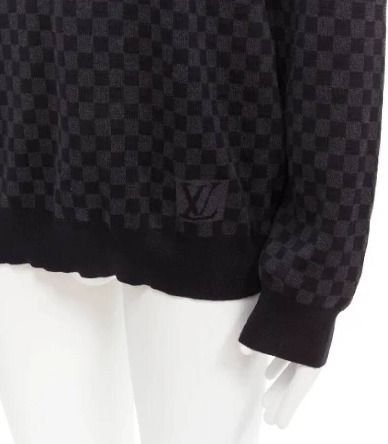 Louis Vuitton Vintage Pre-owned Cotton tops Zwart Dames