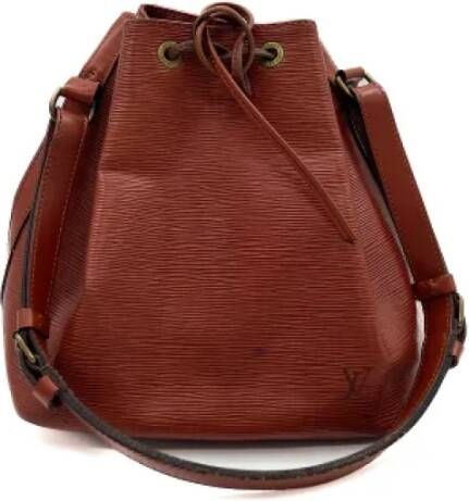 Louis Vuitton Vintage Pre-owned Fabric louis-vuitton-bags Bruin Dames