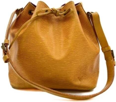 Louis Vuitton Vintage Pre-owned Fabric louis-vuitton-bags Geel Dames