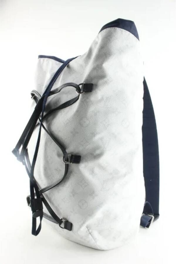 Louis Vuitton Vintage Pre-owned Fabric louis-vuitton-bags White Heren