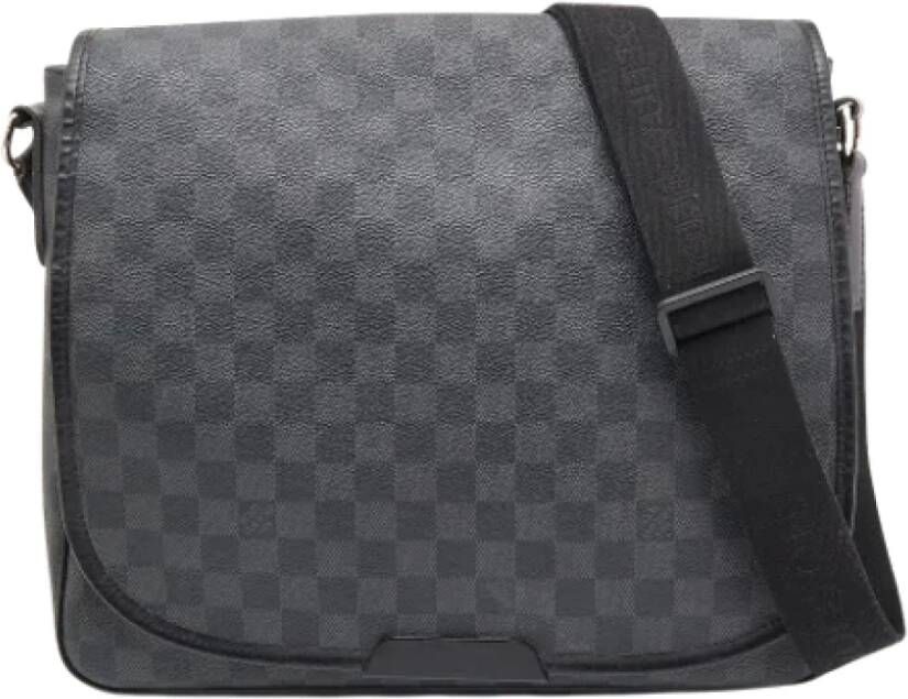 Louis Vuitton Vintage Pre-owned Fabric louis-vuitton-bags Zwart Heren