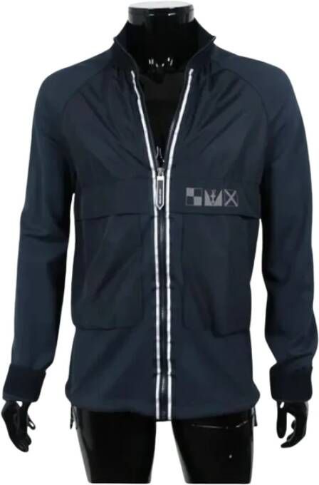 Louis Vuitton Vintage Pre-owned Fabric outerwear Blauw Dames