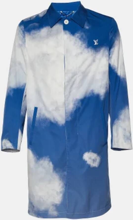 Louis Vuitton Vintage Pre-owned Fabric outerwear Blauw Dames