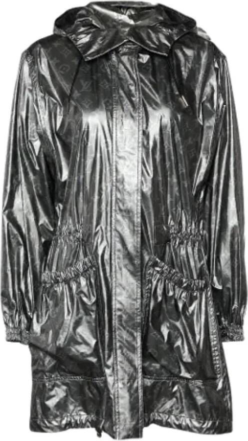 Louis Vuitton Vintage Pre-owned Fabric outerwear Grijs Dames