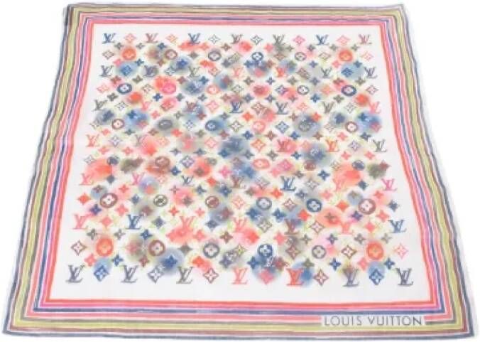 Louis Vuitton Vintage Pre-owned Fabric scarves Meerkleurig Dames