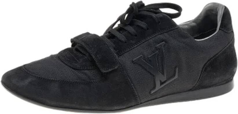 Louis Vuitton Vintage Pre-owned Fabric sneakers Zwart Heren