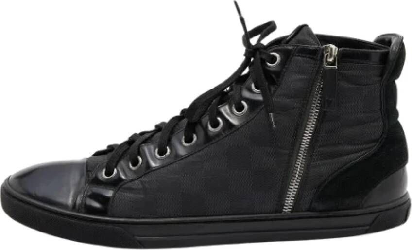 Louis Vuitton Vintage Pre-owned Fabric sneakers Zwart Heren