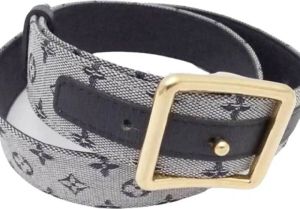 Louis Vuitton Vintage Pre-owned Leather belts Grijs Dames