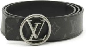 Louis Vuitton Vintage Pre-owned Leather belts Zwart Dames