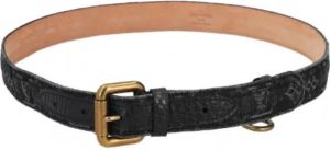 Louis Vuitton Vintage Pre-owned Leather belts Zwart Dames