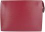 Louis Vuitton Vintage Pre-owned Leather clutches Rood Dames - Thumbnail 1