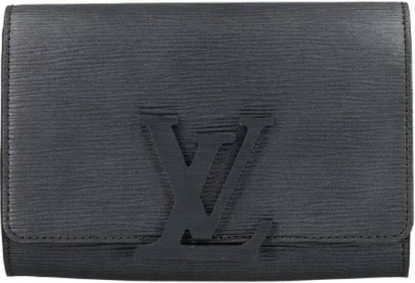 Louis Vuitton Vintage Pre-owned Leather crossbody-bags Black Dames