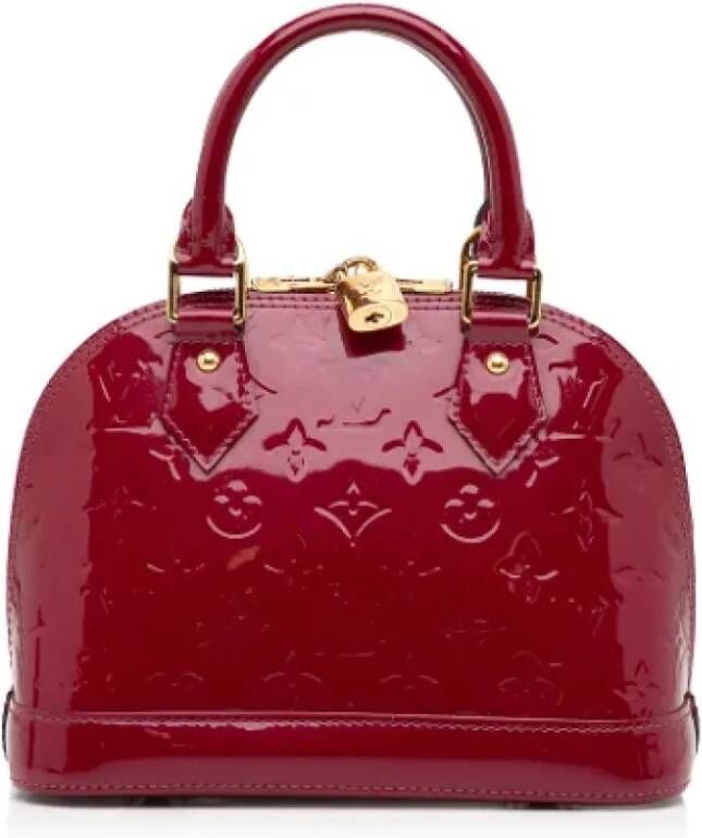 Louis Vuitton Vintage Pre-owned Leather handbags Rood Dames