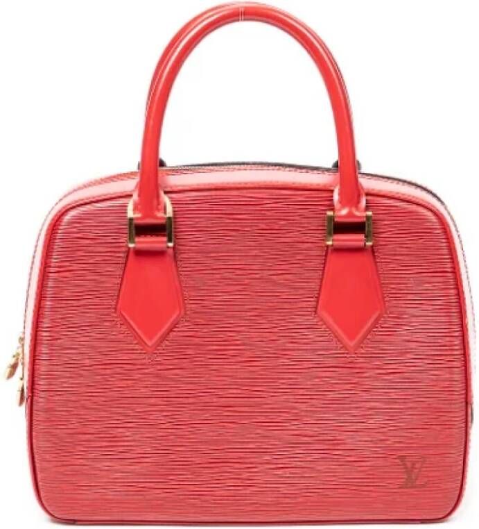Louis Vuitton Vintage Pre-owned Leather handbags Rood Dames