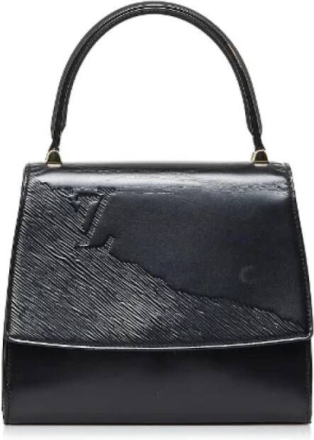 Louis Vuitton Vintage Pre-owned Leather handbags Zwart Dames